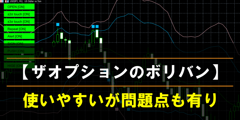 ザオプションのボリバン・使いやすいが問題点も有り